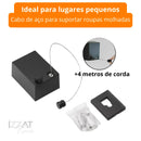 Varal Invisível Retrátil TazziMax – Secagem Eficiente com Design Moderno