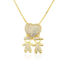 Colar Amor de Mãe - Banhado a Ouro 18k